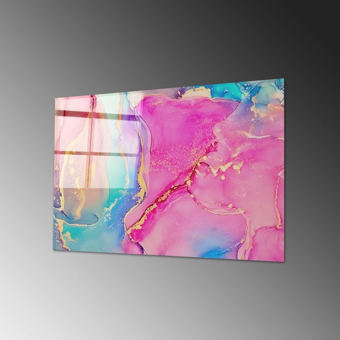 Wallity Pintura Decorativa de Vidrio Templado 70 x 100 cm Multicolor Wallity Pintura Decorativa de Vidrio Templado 70 x 100 cm Multicolor